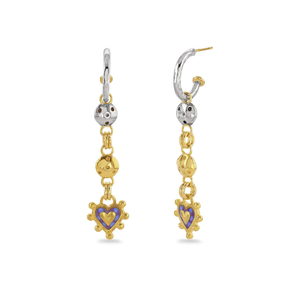 Raindrops Earrings | Gold main image 1