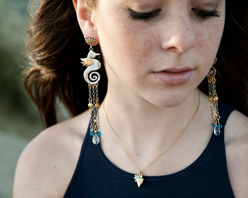 Dazzle in beautiful earrings by Sophie Harley