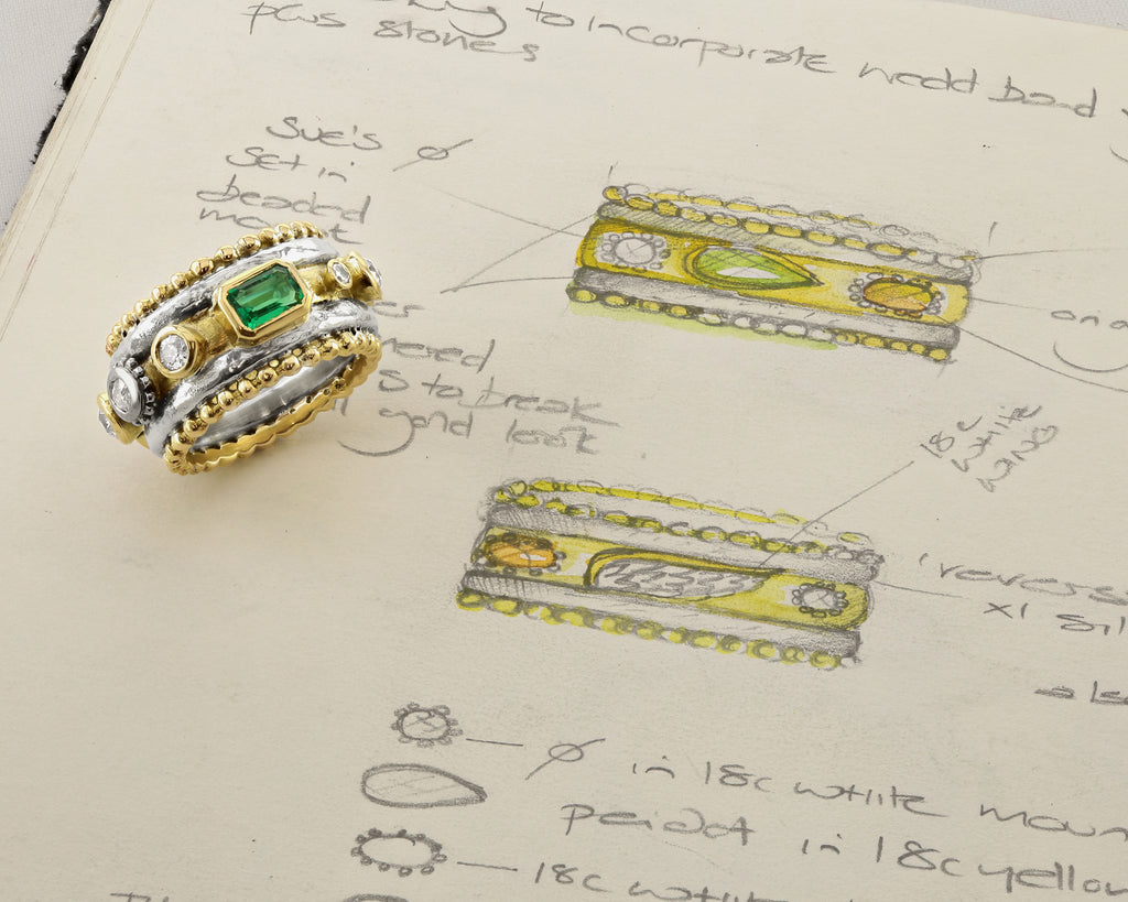 Bespoke Tales: Remodelling her Father's ring into a Re-imagined Beauty