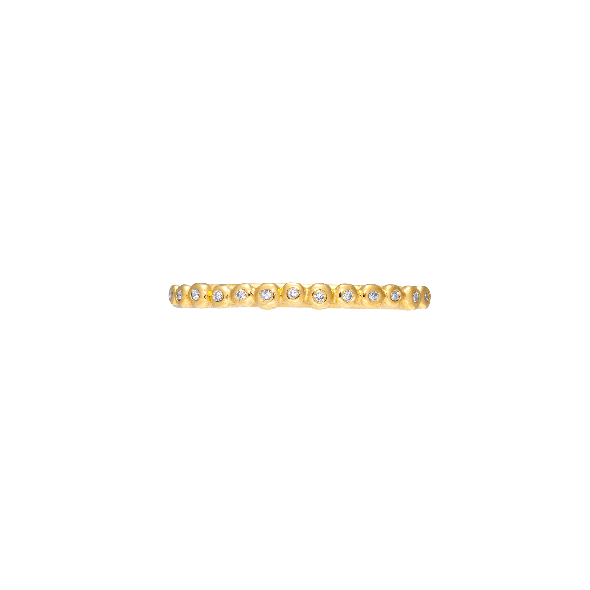 Skinny Diamond Bobble Ring – Sophie Harley London